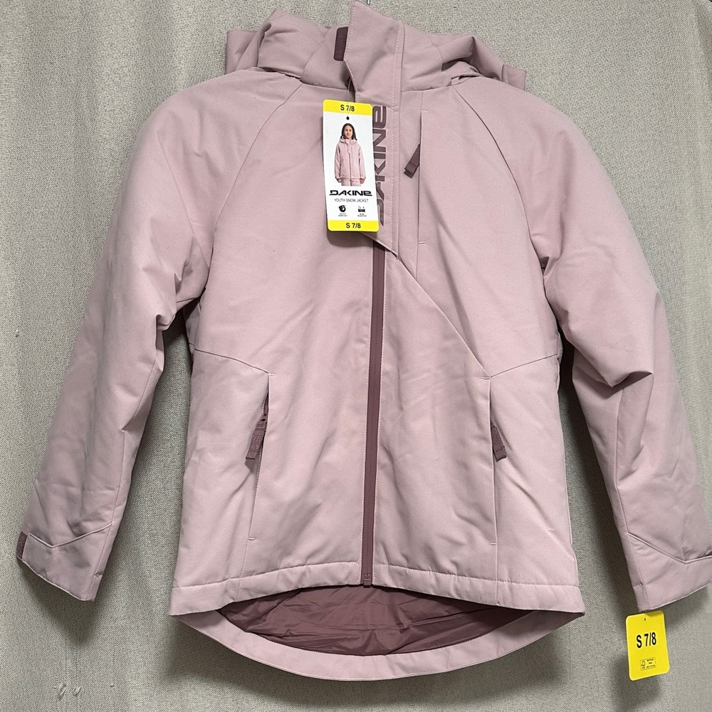 Dakine Kids' Light Pink Puffer Jacket